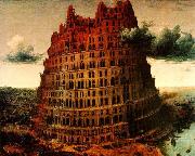 The Little Tower of Babel BRUEGEL, Pieter the Elder